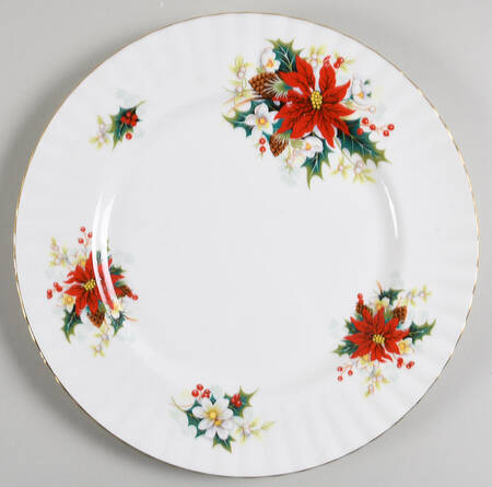 Poinsettia Dinner Plate