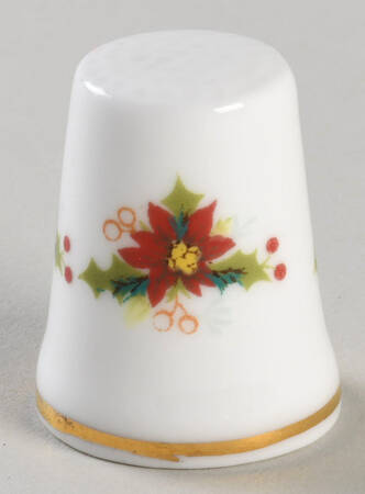 Poinsettia Thimble