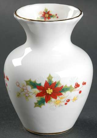 Poinsettia 3" Vase