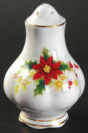 Poinsettia Salt Shaker