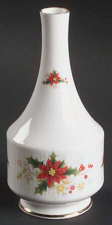 Poinsettia 5" Bud Vase