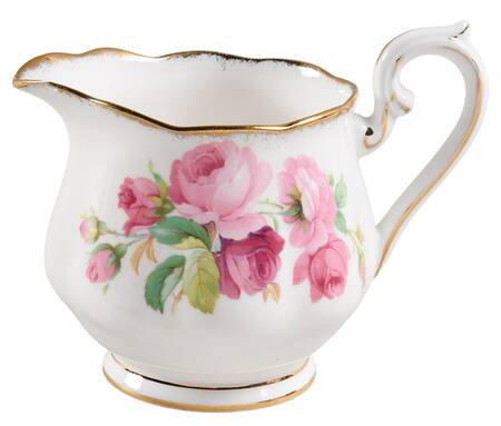 Princess Anne (Brushed Gold Edge) Creamer