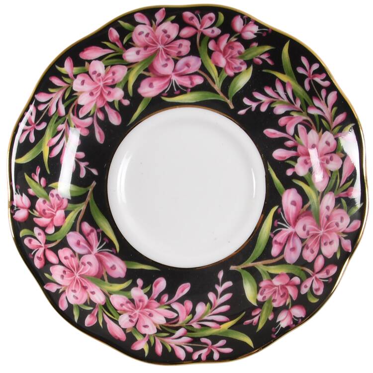 Provincial Flowers Saucer for Footed Cup