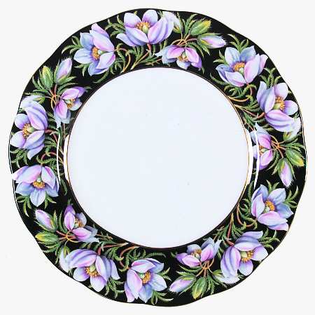 Provincial Flowers Salad Plate