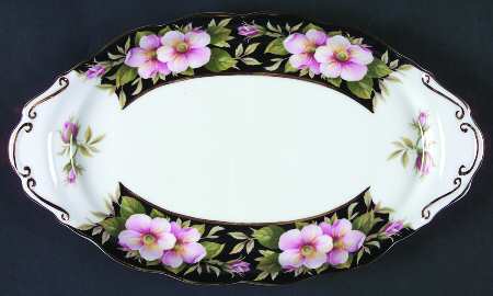 Provincial Flowers Tray for Creamer & Sugar with Lid