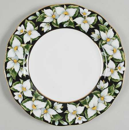Provincial Flowers Salad Plate