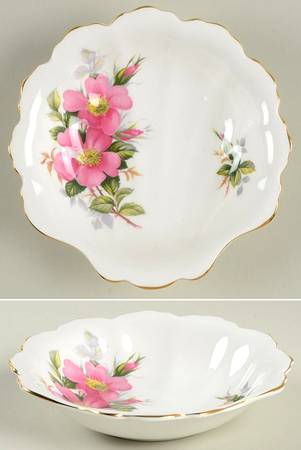 Prairie Rose Shell Shaped Dish