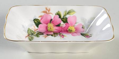 Prairie Rose 5" Rectangular Sweet Meat