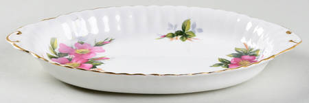 Prairie Rose Tray for Mini Creamer & Open Sugar