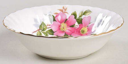 Prairie Rose Fruit/Dessert (Sauce) Bowl