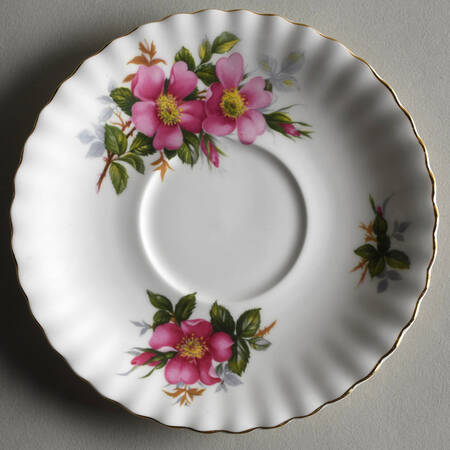 Prairie Rose Saucer for Cream Soup Bowl