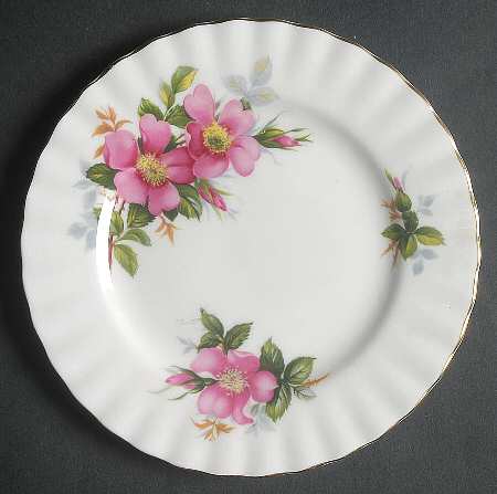 Prairie Rose Bread & Butter Plate