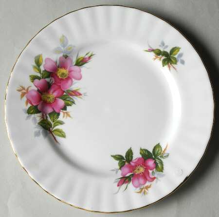 Prairie Rose Dessert/Pie Plate