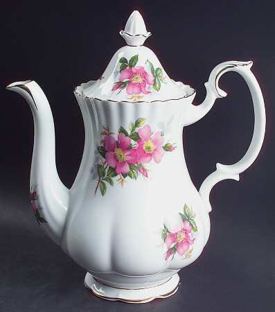 Prairie Rose Coffee Pot & Lid