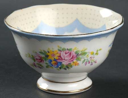 Prudence Blue Mini Open Sugar Bowl