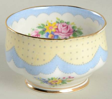 Prudence Blue Mini Open Sugar Bowl