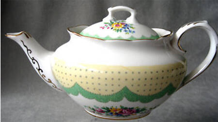 Prudence Green Mini Teapot & Lid