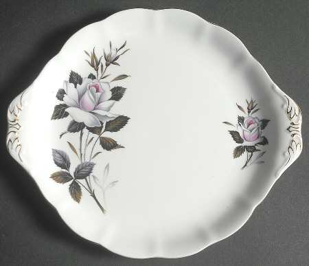 Queen's Messenger Handled Cake Plate