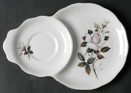 Queen's Messenger Plate for Dessert Plate & Cup Set