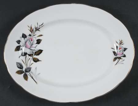 Queen's Messenger 13" Oval Serving Platter