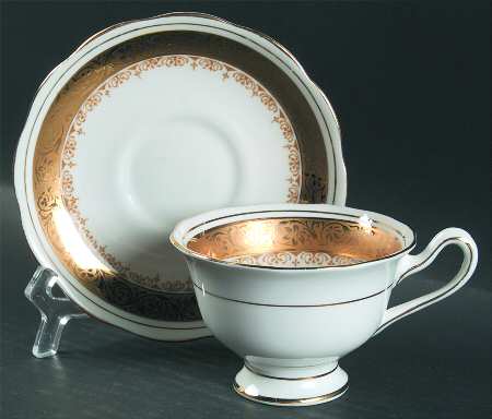 Regency Footed Cup & Saucer Set