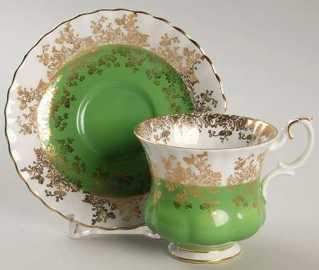 Regal Series Footed Demitasse Cup & Saucer Set