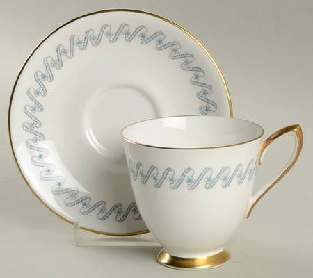 Riviera Footed Demitasse Cup & Saucer Set