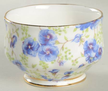 ROA18 (Gold Trim) Mini Open Sugar Bowl