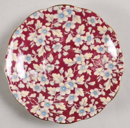 Royal Brocade Footed Cup