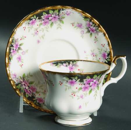 Royal Choice Series (Teaware) Footed Cup & Saucer Set