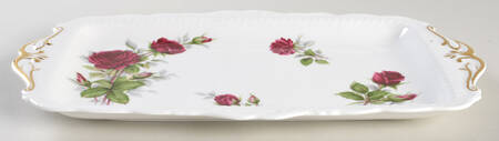 Royal Canadian Rose Large Sandwich Tray