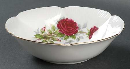 Royal Canadian Rose Coupe Cereal Bowl