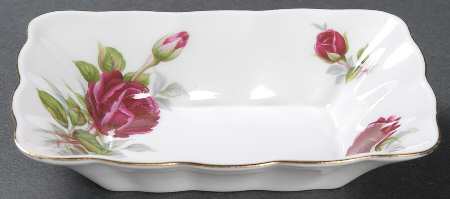 Royal Canadian Rose Rectangular Sweet Meat Dish