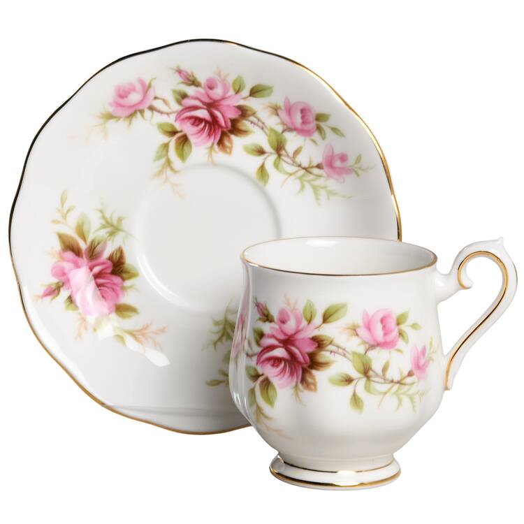 Romance Demitasse Cup & Saucer Set
