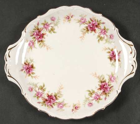 Romance Handled Cake Plate by Royal Albert