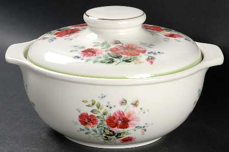 Rougefield 1.5 Qt Round Covered Casserole