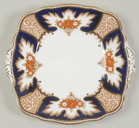 Royalty Square Handled Cake Plate