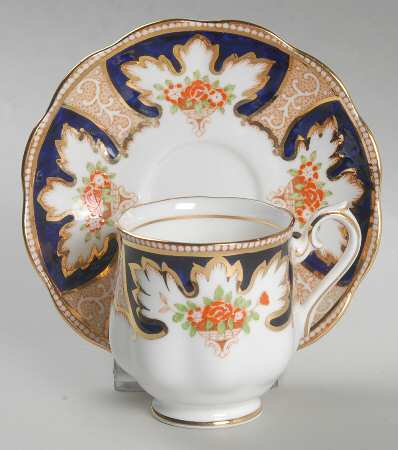 Royalty Footed Demitasse Cup & Saucer Set
