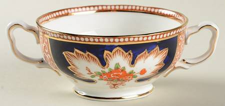 Royalty Footed Cream Soup Bowl