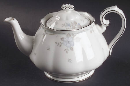 Satin Rose Teapot & Lid