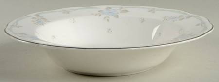 Satin Rose Rim Soup Bowl