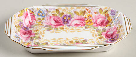 Serena (Thin Gold Trim) 7" Bon Bon