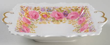 Serena (Thin Gold Trim) 7" Sweet Meat Dish