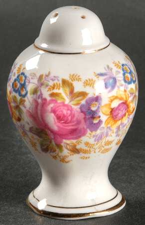 Serena (Thin Gold Trim) Pepper Shaker