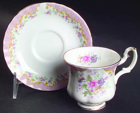 Serenity Footed Demitasse Cup & Saucer Set