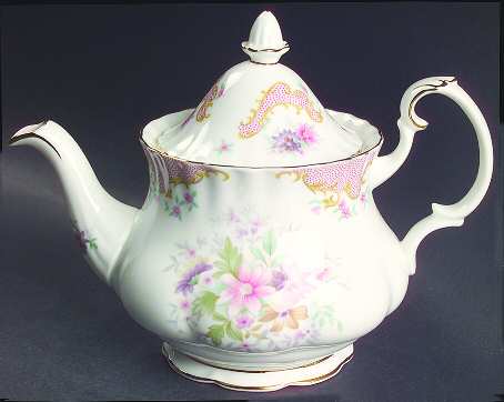 Serenity Mini Teapot & Lid by Royal Albert