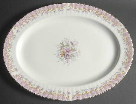 Serenity 16" Oval Serving Platter