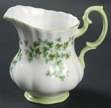 Shamrock (Green Trim, Newer) Mini Creamer