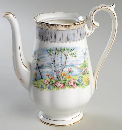 Silver Birch Mini Coffee Pot No Lid