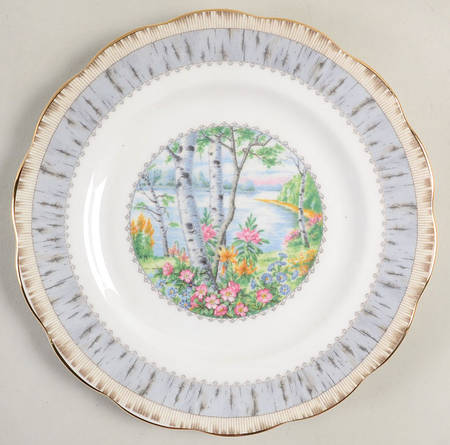 Silver Birch Salad Plate